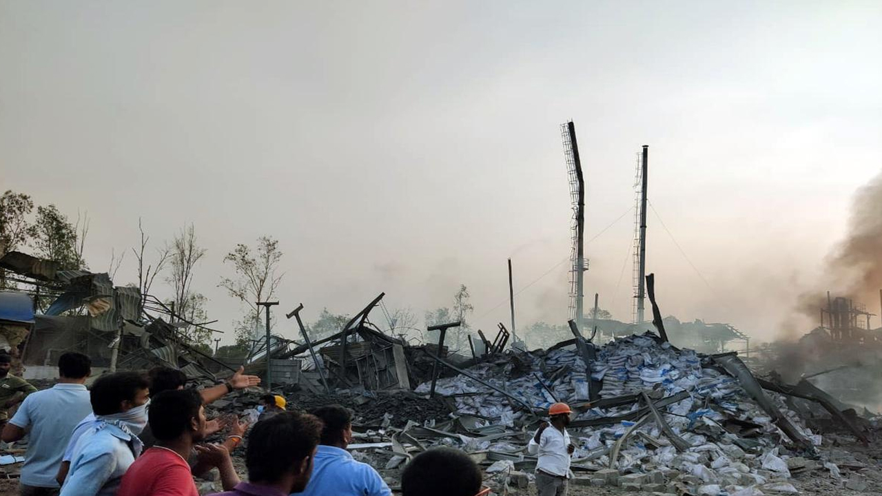 SB Organics Factory Fire Accident