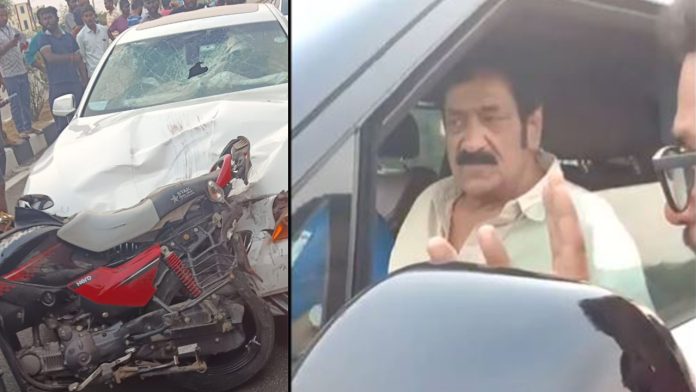 Tollywood actor Raghubabu car accident Brs leader dead at Nalgonda