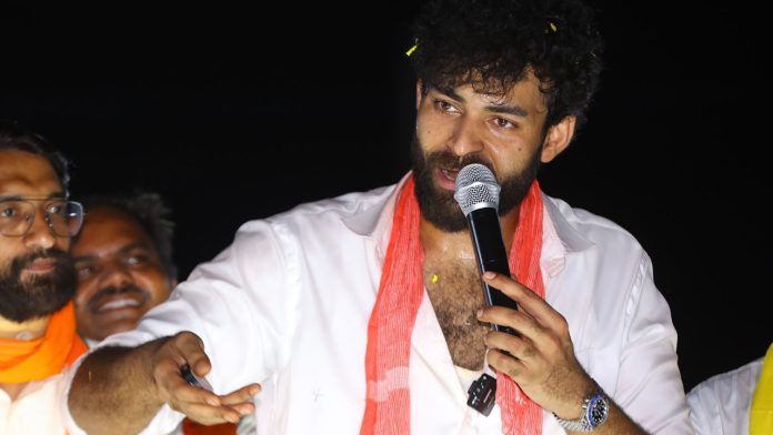 Varun Tej election campaign at pithapuram, if pawan going to assembly more service to people