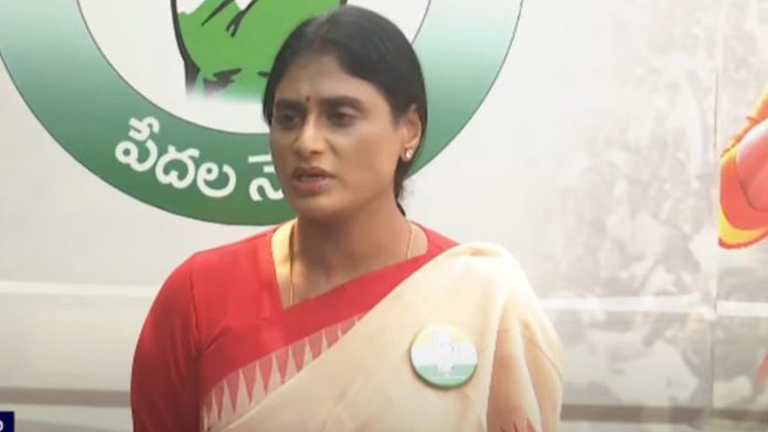 YS Sharmila counter on AAG Ponnavolu comments and Ysrcp manifesto at Visakha