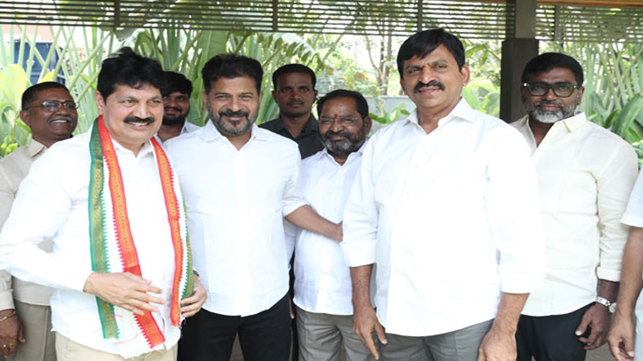Tellam Venkatrao and Revanth Reddy