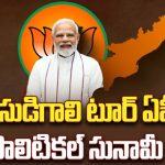 PM Modi Andhra Tour: ఏపీలో మోదీ సుడిగాలి టూర్.. ఆంధ్రలో పొలిటికల్ సునామీ