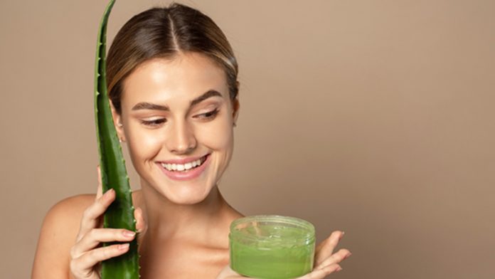 Aloe vera for skin care