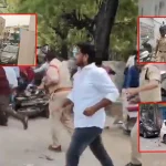 Tension at Tadipatri Poling Booth: రణరంగంగా తాడిపత్రి, రాళ్లు దాడి, పోలీసులకు గాయాలు!