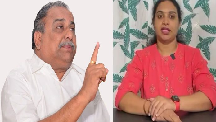Mudragada's daughter Kranti counter on his father comments