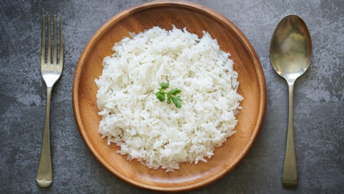 Rice in breakfast