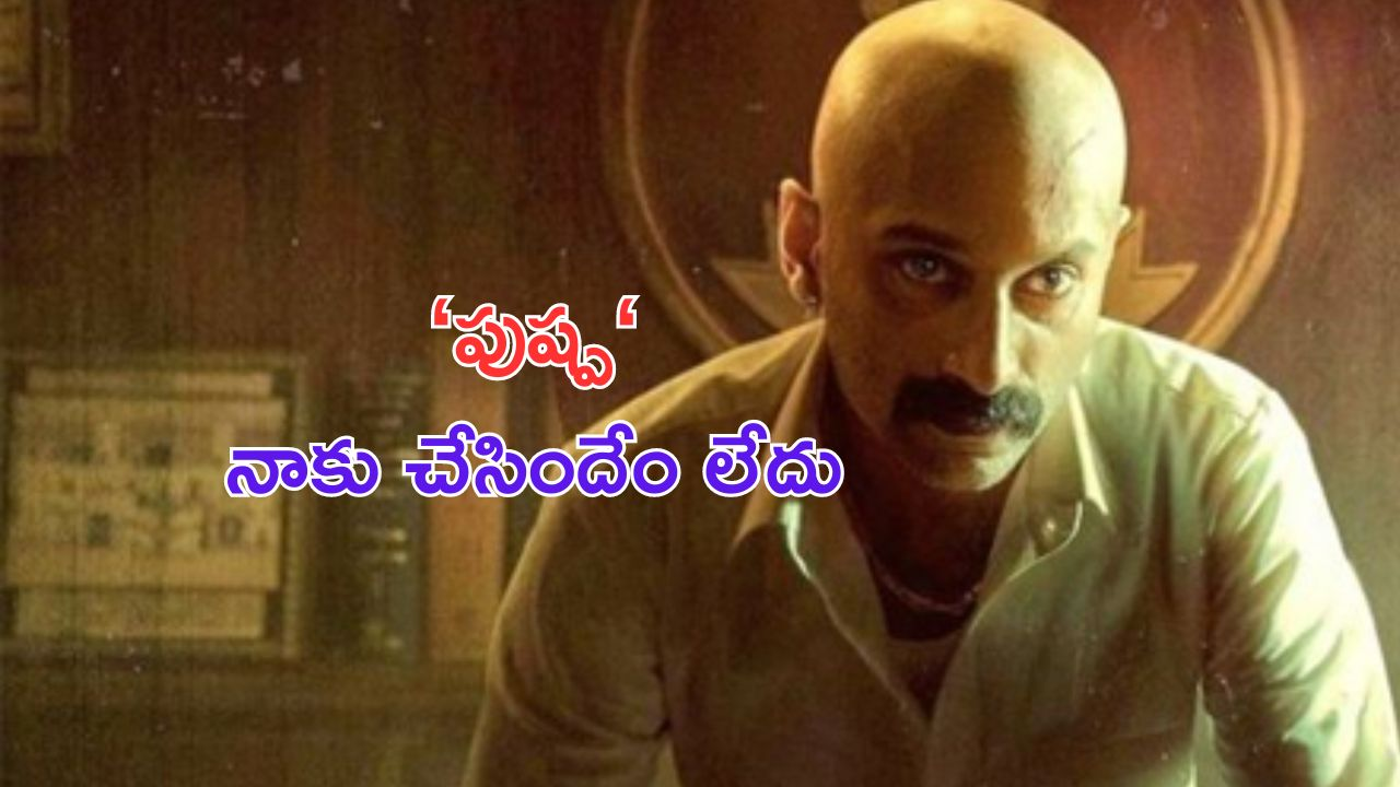 Fahadh Faasil: పుష్ప వలన నాకు ఒరిగిందేం లేదు.. ఫహాద్ సంచలన వ్యాఖ్యలు
