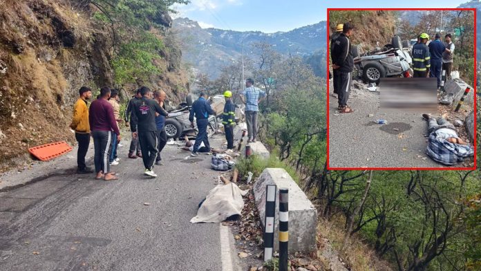 Road Accident in Mussoorie