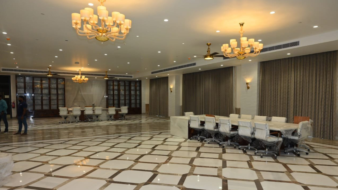 Rushikonda buildings inside