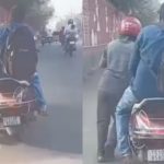 Viral Video: పెట్రోల్ అయిపోయిన కస్టమర్ బండి దిగట్లేదని తోసుకుంటూ వెళ్లిన రాపిడో డ్రైవర్