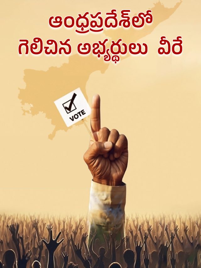 AP Elections Result 2024: ఆంధ్రప్రదేశ్‌లో గెలిచిన అభ్యర్దులు వీరే