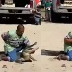 Viral Video: మొసలితోనే ఆటలాడాడు.. చివరకు ఏం జరిగిందో అస్సలు ఊహించలేరు..