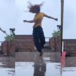 Viral Video: పాపం.. వర్షంలో డ్యాన్స్ చేస్తూ వీడియో చేయాలని ప్రయత్నించింది.. కానీ చివరికి..