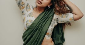 Actress Deviyani Sharma: వామ్మో.. వయ్యారాలతో సెగలు పుట్టిస్తున్న సైతాన్ బ్యూటీ..