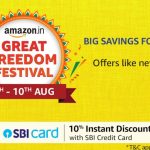 Amazon Great Freedom Festival Sale: అమెజాన్ ఆఫర్ల జాతర.. ఐఫోన్, సామ్‌సంగ్, వన‌ప్లస్, ఇతర బ్రాండెడ్ ఫోన్లపై భారీగా డిస్కౌంట్లు!