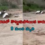 Punjab Car Accident: వరదలో కొట్టుకుపోయిన పెళ్లి బృందం కారు.. 9 మంది మృతి