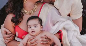 AmalaPaul introduces son: వెనక్కి తగ్గని అమలాపాల్.. ఓనమ్ సందర్భంగా ఫ్యాన్స్‌కు..