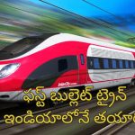 India’s First Bullet Train BEML: గంటకు 250కిమి వేగంతో దూసుకోపోయే బుల్లెట్ ట్రైన్.. ఇండియాలో ఇదే ఫస్ట్!