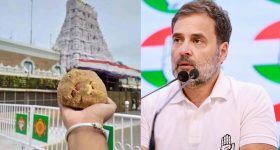RahulGandhi reacts: తిరుమల లడ్డూ వివాదం.. రాహుల్‌గాంధీ రియాక్ట్, నెయ్యిపై సీఎం సిద్దరామయ్య..