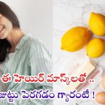 Hair Mask: ఈ హెయిర్ మాస్క్‌తో జుట్టు పెరగడం గ్యారంటీ !