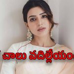 Samantha : హలో వెబ్‌సైట్లూ… ఇకనైనా ఆపండి… సమంత ఆట వస్తువు కాదు.