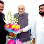 Eknath Shinde meeting Amit Shah: సీఎం పీఠంపై వీడిన ఉత్కంఠ, అమిత్ షాతో చర్చలు సక్సెస్..  మౌనంగా షిండే