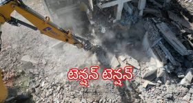 Madhapur: మాదాపూర్ లో ప‌క్క‌కు ఒరిగిన ఐదంత‌స్తుల‌ భ‌వ‌నం.. ఆందోళ‌న‌లో స్థానికులు.. రంగంలోకి హైడ్రా