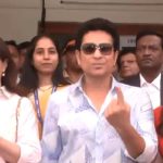 Maharashtra elections 2024: మహారాష్ట్ర ఎన్నికల్లో ఓటేసిన సచిన్‌ ఫ్యామిలీ..వీడియో వైరల్