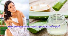 Aloe Vera Hair Mask: కలబంద హెయిర్ సీరమ్‌తో కురుల సిరులను పెంచుకోండి!