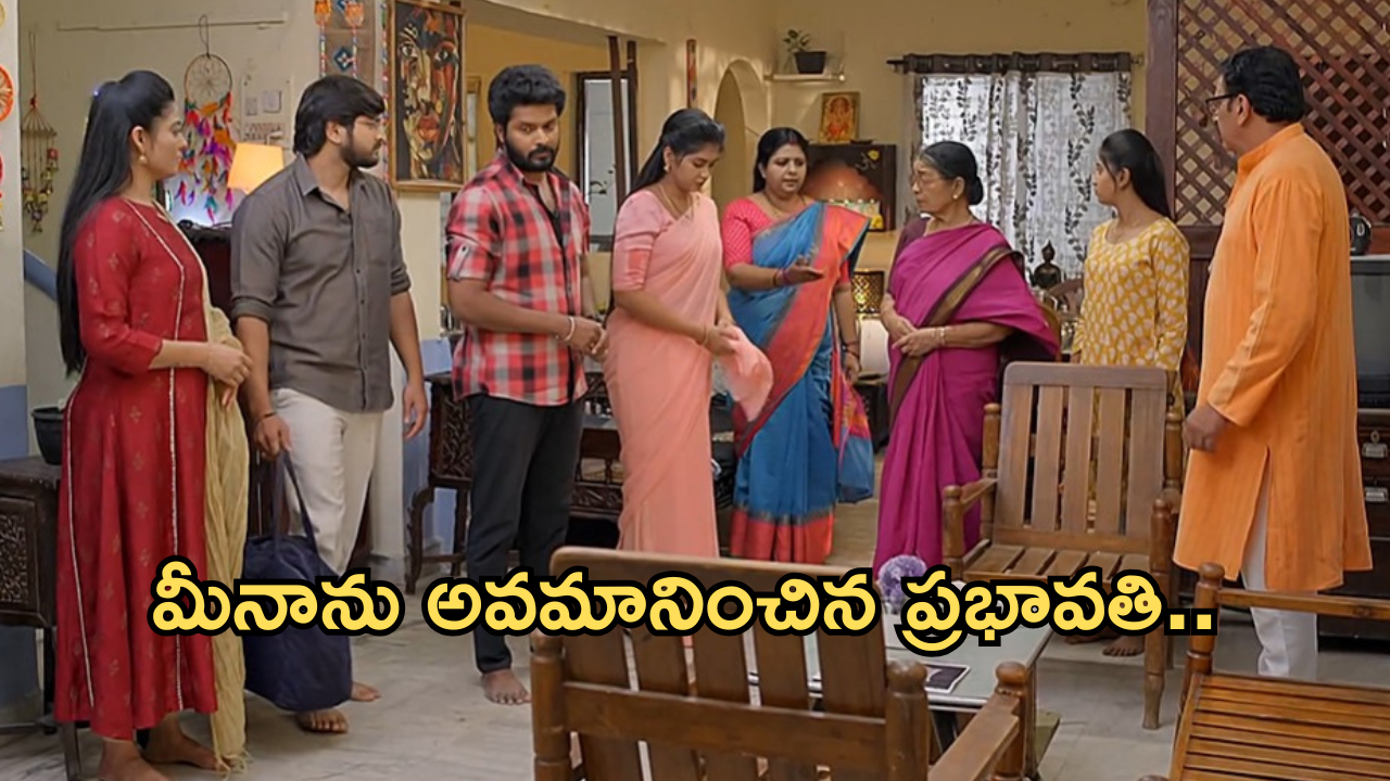 Gundeninda Gudigantalu Today Episode : షీలా డార్లింగ్ దగ్గర అడ్డంగా బుక్కయిన బాలు.. మీనాకు మిగిలిన కన్నీళ్లు..