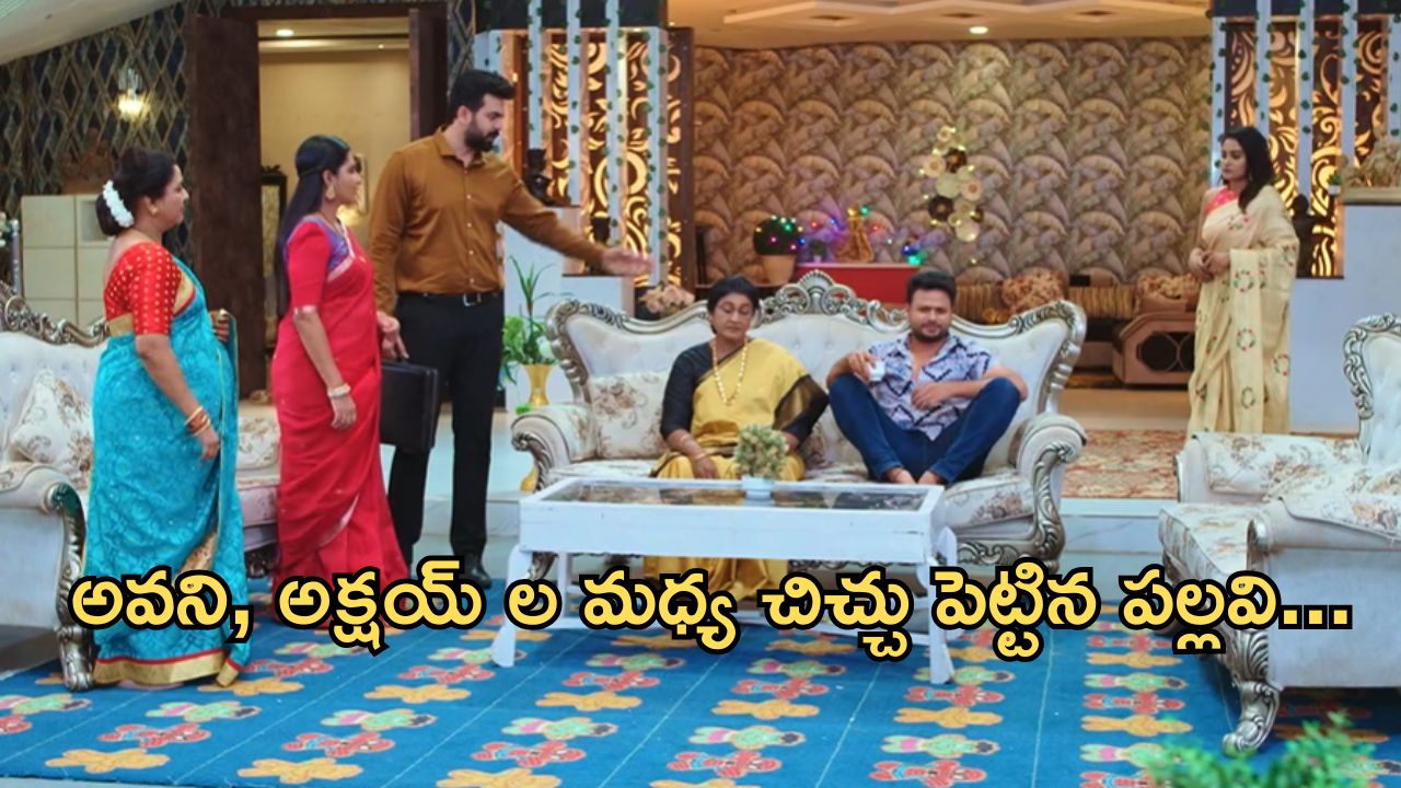 Intinti Ramayanam Today Episode : అవని అక్షయ్ ల మధ్య పెరిగిన దూరం.. పల్లవికి పండగే పండగ..