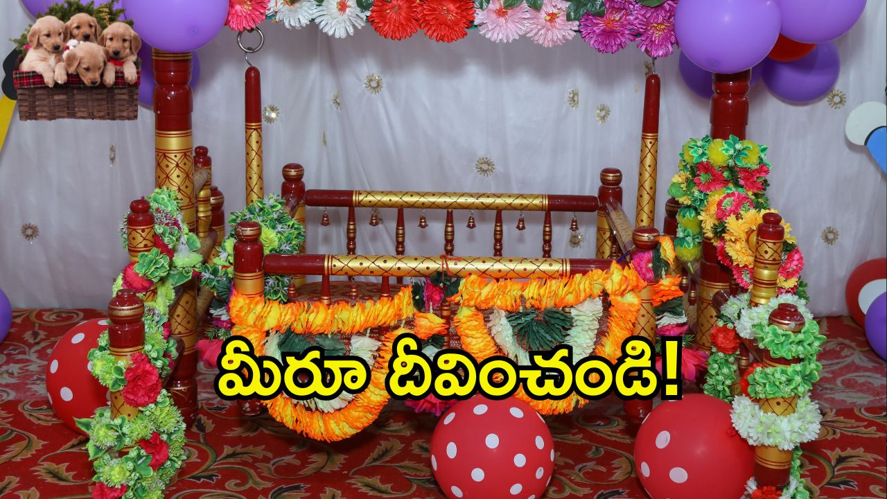 Puppies Cradle Ceremony: బారసాల అంటే వచ్చారు.. పిల్లల్ని చూసి ఔరా అనేశారు.. ట్విస్ట్ తెలుసుకోవాల్సిందే!