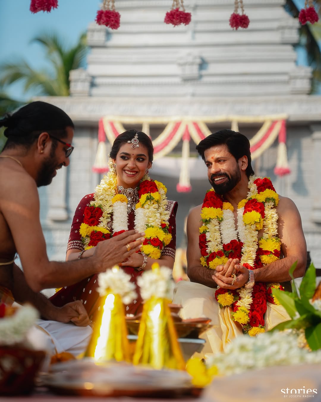 Keerthy Suresh Wedding Photos