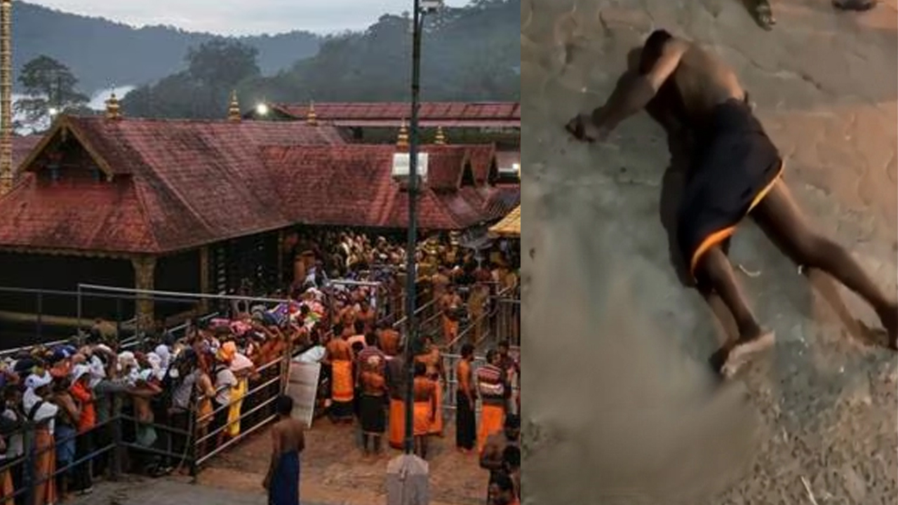 Sabarimalai temple: శబరిమలలో అయ్యప్ప భక్తుడు ఆత్మహత్యా యత్నం, ఎందుకిలా?