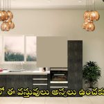 Vastu Tips: ఈ వస్తువులను మీ కిచెన్‌లో అస్సలు ఉంచకూడదు తెలుసా ?
