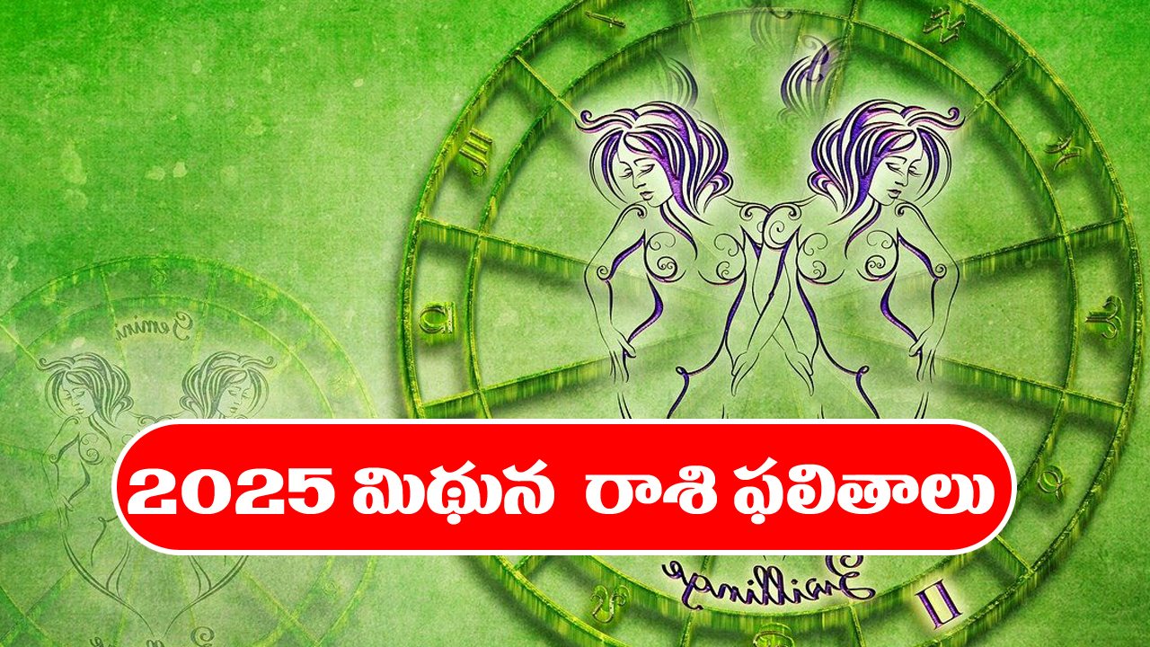 Horoscope gemini 2025 :  మిథున రాశి జాతకులకు 2025లో ఎలాంటి ఫలితాలు ఉన్నాయో తెలుసుకుందాం