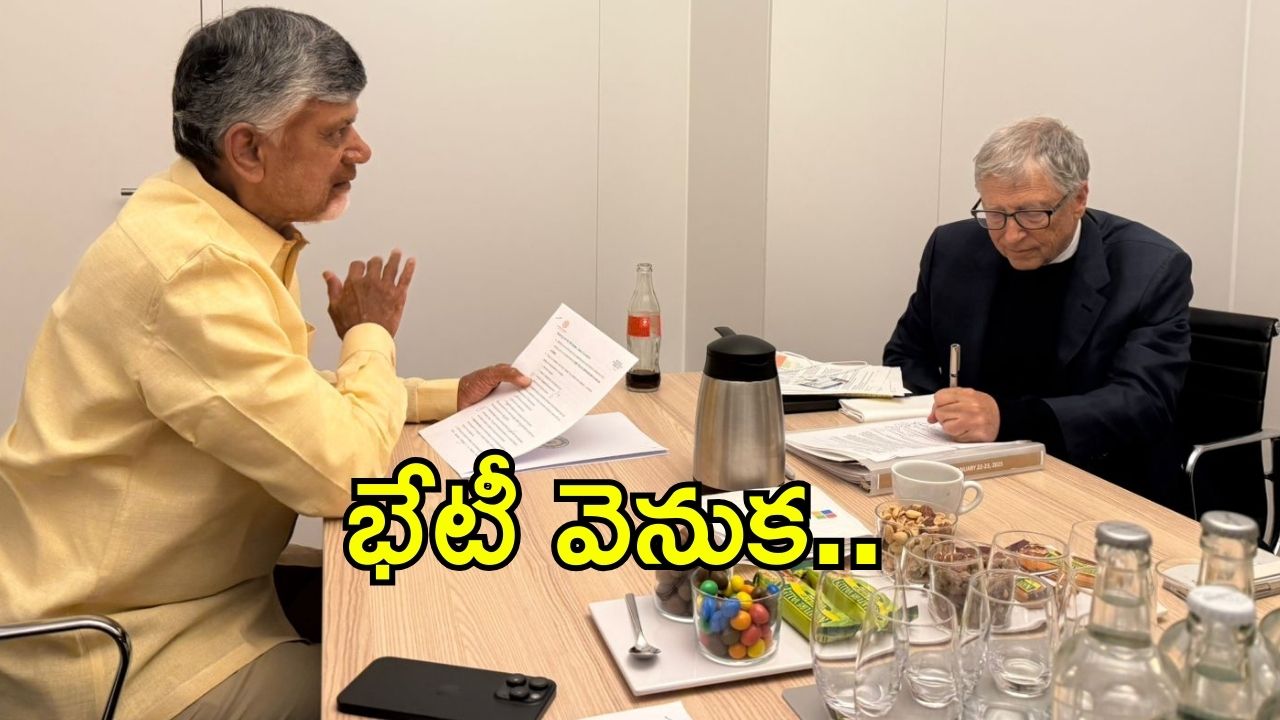 Chandrababu With Bill Gates: బిల్ గేట్స్‌తో సీఎం చంద్రబాబు భేటీ.. ఆ విధంగా ముందుకు