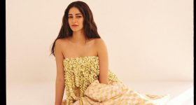 Ananya Panday: మల్లెపూలతో డ్రెస్.. వెరైటీ అటైర్‌లో పిచ్చెక్కిస్తున్న అనన్య..