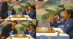 Uzbek - Vaishali: ఇదేం బలుపు... భారత ప్లేయర్‌ కు షేక్‌హ్యాండ్‌ ఇవ్వలేదా ?