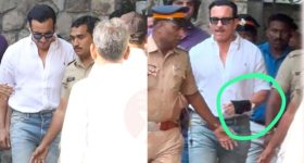 Saif Ali Khan: హాస్పిటల్ నుంచి డిశ్చార్జ్ అయిన సైఫ్.. వీడియో వైరల్