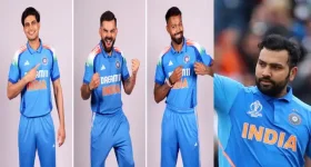 IND VS ENG ODI: కొత్త జెర్సీలో టీమిండియా... రోహిత్ శర్మకు ఘోర అవమానం!