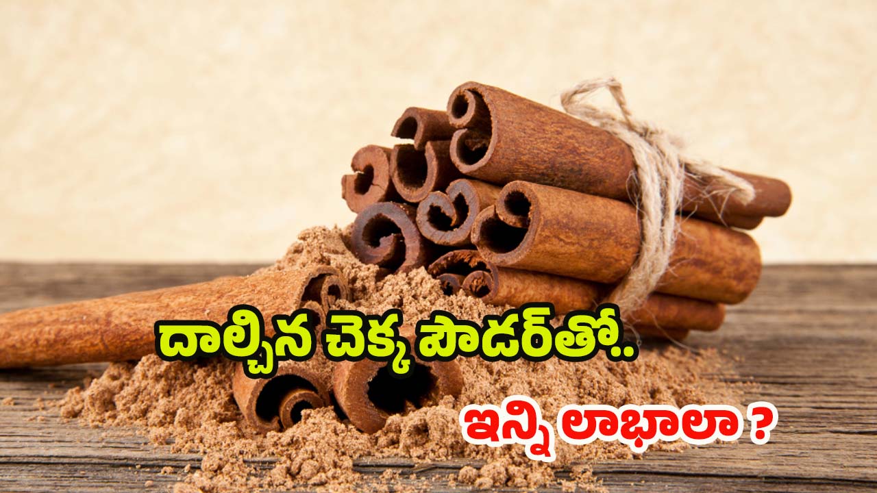 Cinnamon Powder: దాల్చిన చెక్క పౌడర్‌తో షుగర్ కంట్రోల్, కొలెస్ట్రాల్‌కు చెక్ !