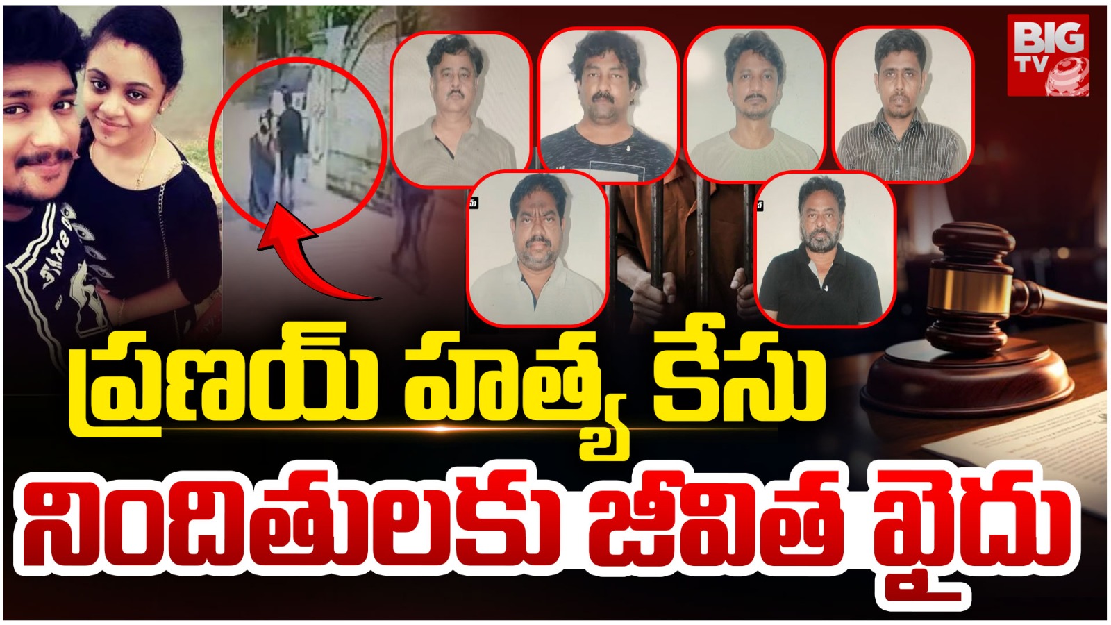 Pranay Murder case verdict: ప్రణయ్ హత్య కేసులో కీలక తీర్పు.. అతడికి ఉరి, మిగతావారికి జీవిత ఖైదు