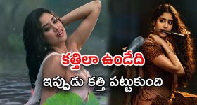 Janhvi Kapoor Devara 2 : కత్తిపట్టిన దేవర లవర్ తంగం... సీక్వెల్‌లో ఫైట్ చేయబోతుందా..?