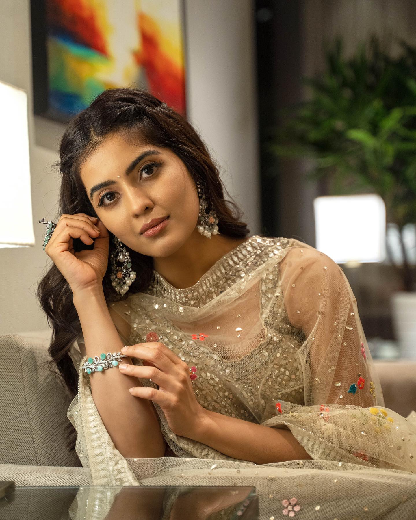Actress Amritha Aiyer Photo Gallery