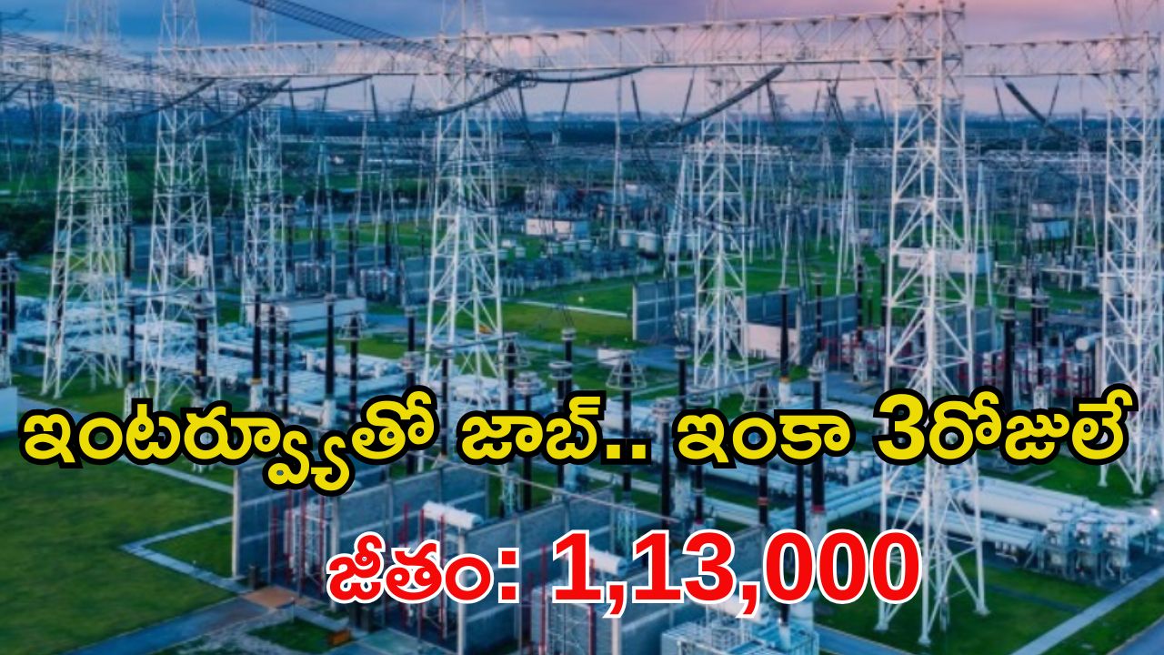 PGCIL Recruitment: ఈ ఉద్యోగం వస్తే లక్షల్లో జీతం భయ్యా.. జస్ట్ ఈ క్వాలిఫికేషన్ ఉంటే చాలు.. దరఖాస్తుకు ఇంకా మూడు రోజులే..