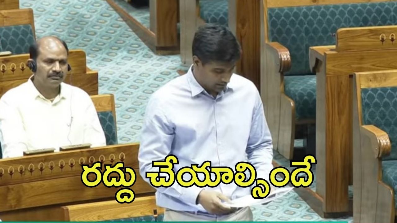 lokSabha: భూ సర్వేను రద్దుకు టీడీపీ డిమాండ్.. లోక్ సభలో టీడీపీ ఎంపీ లావు