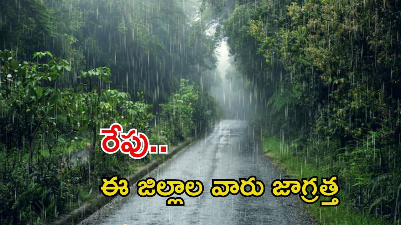 Weather News: ఈ జిల్లాలకు నేడు.. రేపు వర్షాలే వర్షాలు.. YELLOW ALERT