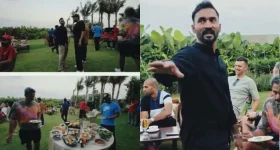 RCB Team: దినేష్ కార్తీక్ ఇంట్లో RCB ప్లేయర్ల దావత్!