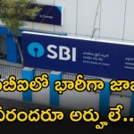 SBI Recruitment: SBIలో 1194 ఉద్యోగాలు.. దరఖాస్తుకు ఇంకా వారం రోజులే గడువు